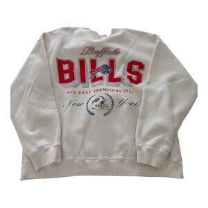 Abercrombie & Fitch Men’s Buffalo Bills Graphic Crew Sweatshirt XL